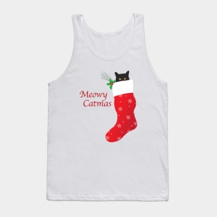 Meowy Catmas Tank Top